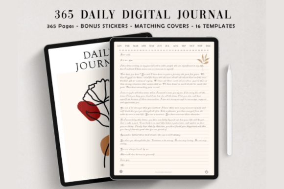 365 Days Daily-digital Journal