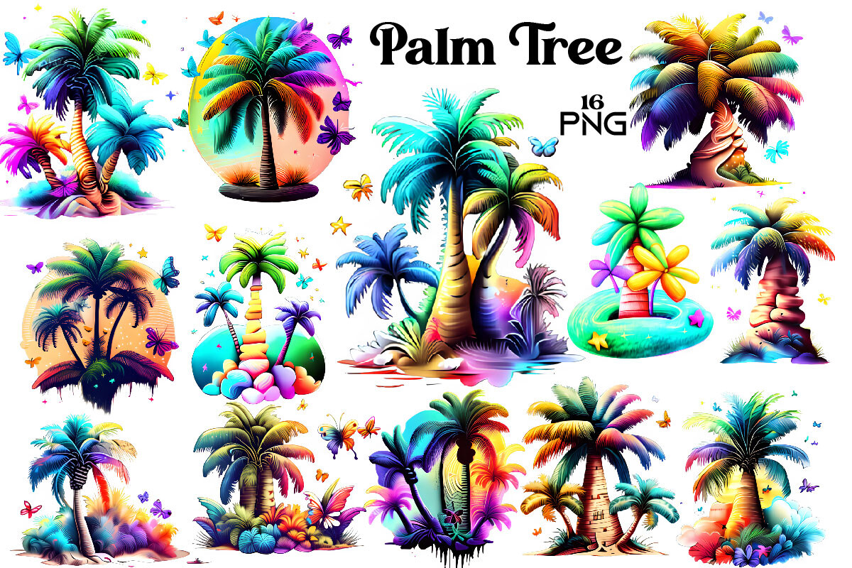 Palm Tree Graphic by Wow Magic · Creative Fabrica