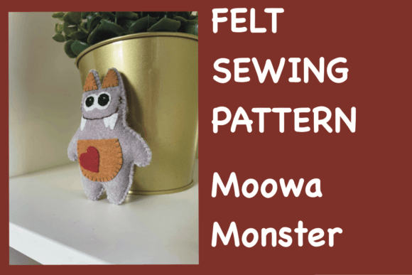 Sewing Pattern for Cute Pocket Monster
