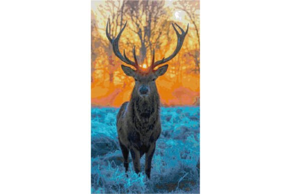 Wildlife Deer Cross Stitch Patterns PDF
