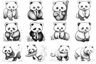 100+ Procreate Red Panda Stamps Graphic by myprintscollection ...