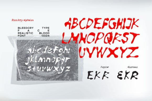 Bleedcry Font - Preview 3