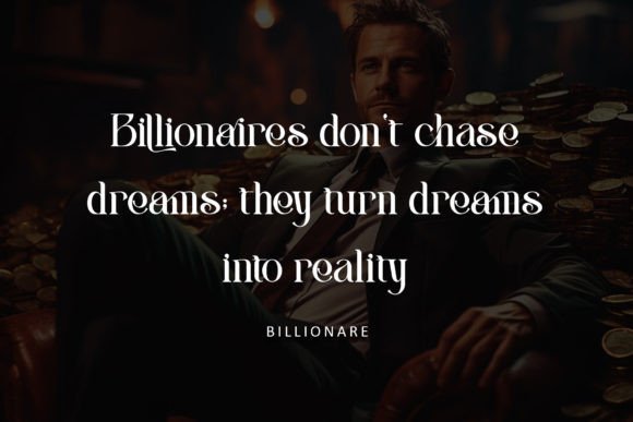 Centibillionaire Font PNG with transparent background - Preview 1
