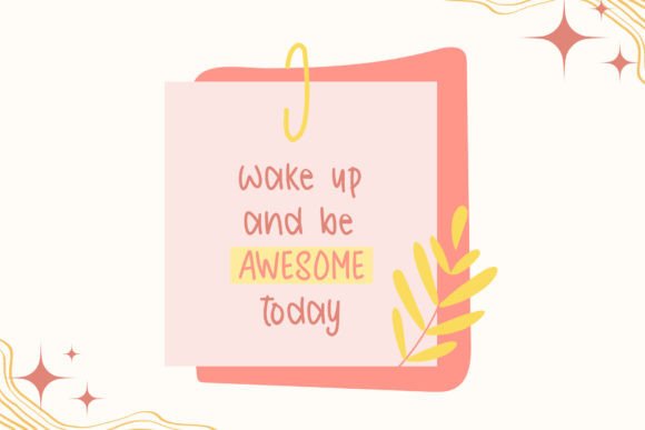 Chic Chicken Font PNG with transparent background - Preview 3