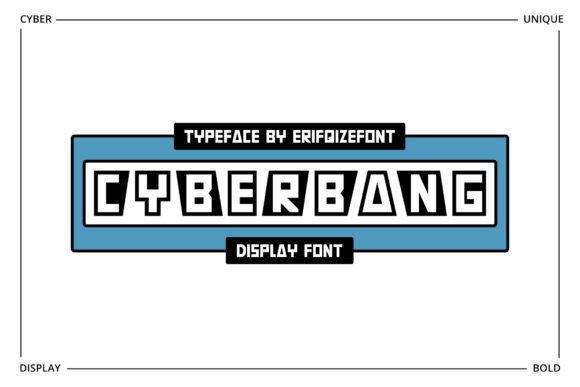 Cyberbang Font - Preview 1