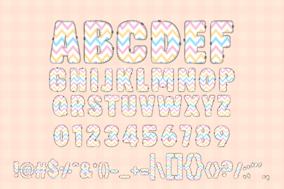 Doodle Easter Font - Preview 2
