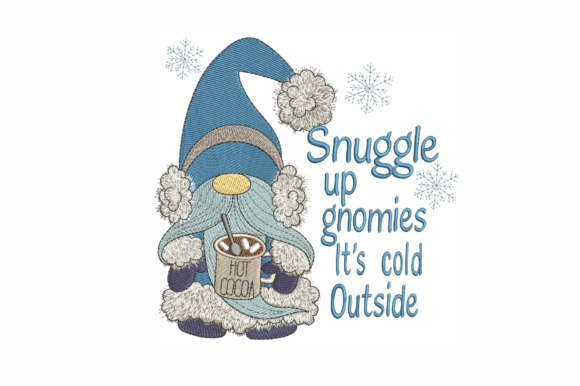 Gnome with Cocoa Cup