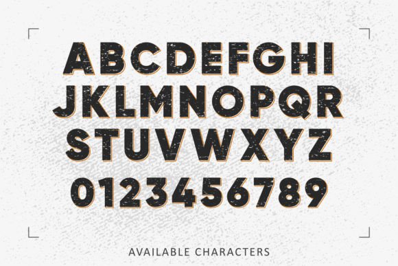 Grunge Distressed Font - Preview 3