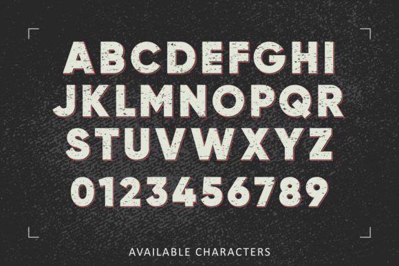 Grunge Distressed Font - Preview 2
