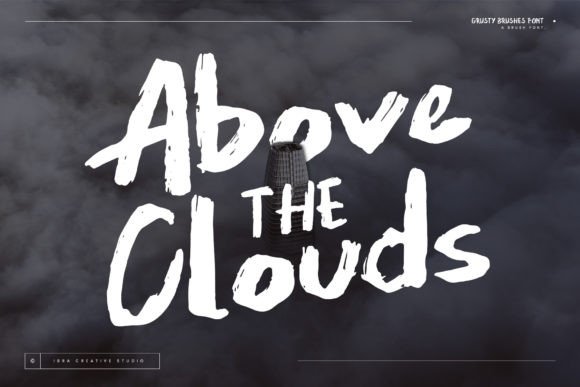 Grusty Brushes Font - Preview 2