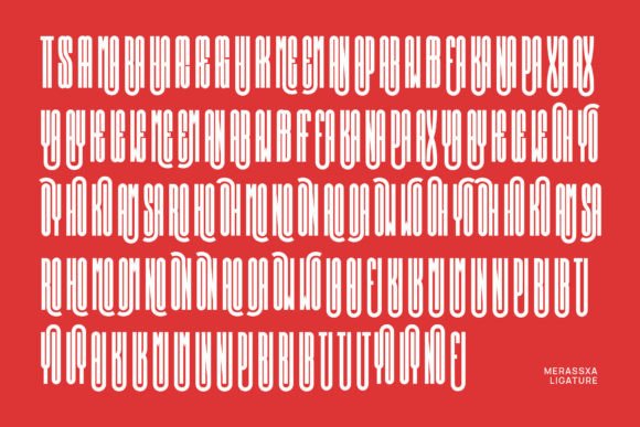 Mekursa Font PNG with transparent background - Preview 4