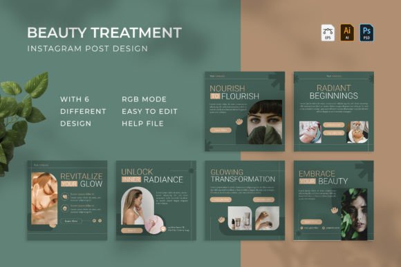 Beauty Treatment - Instagram Post