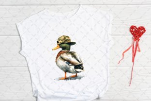 Mallard Duck Camo Hat Duck Hunter PNG Graphic by Flora Co Studio ...
