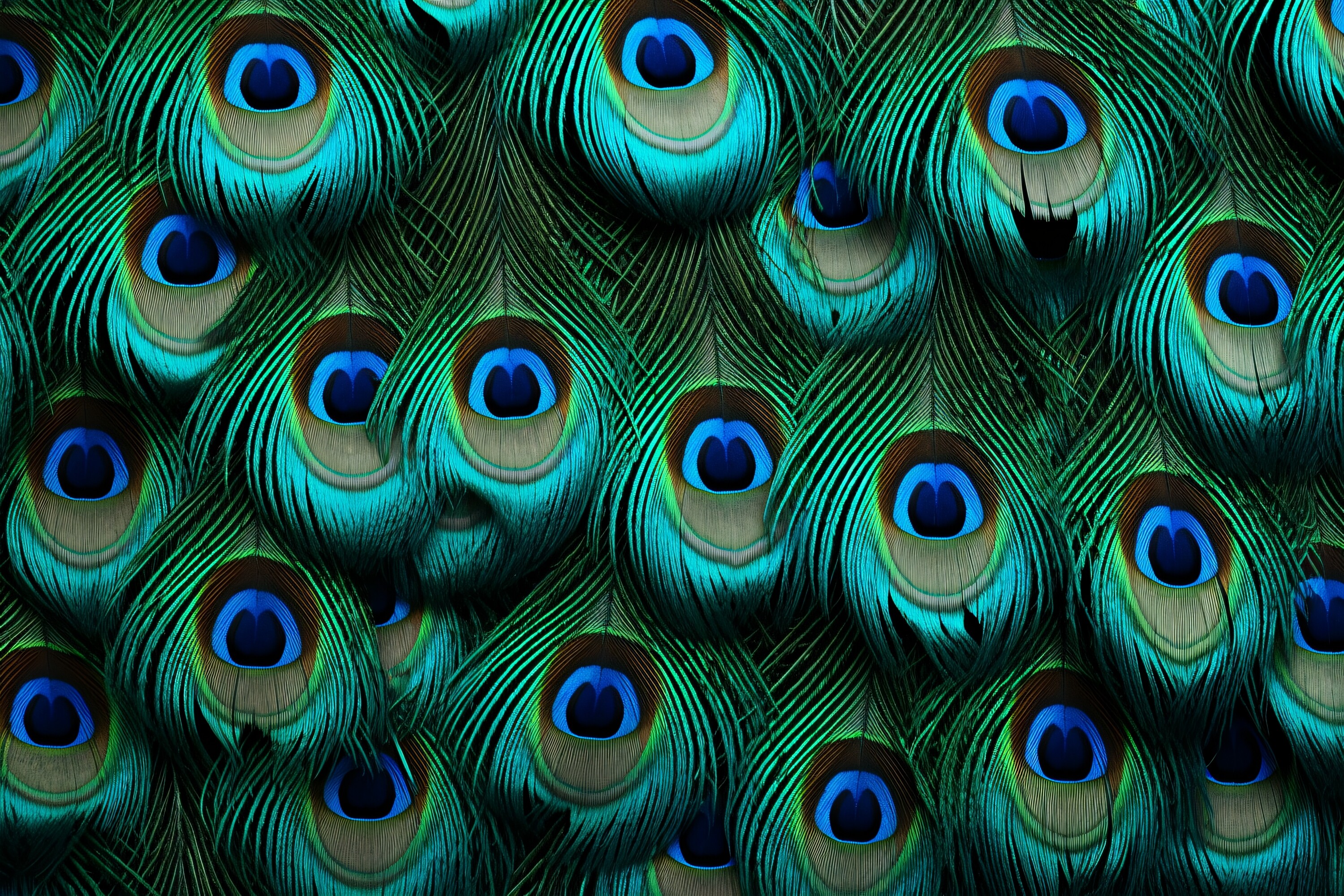 Peacock Feathers Digital Paper Graphic by Forhadx5 · Creative Fabrica