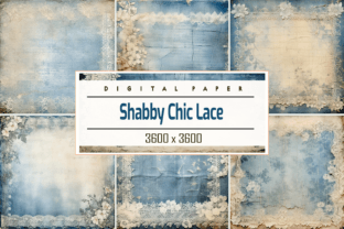 Shabby Chic Lace Graphic by Printable Design · Creative Fabrica