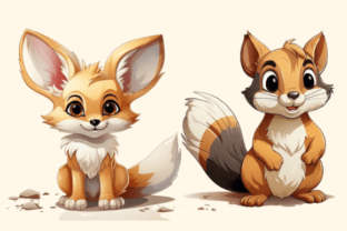 Wild Animal Clipart Graphic by Craft Studios · Creative Fabrica