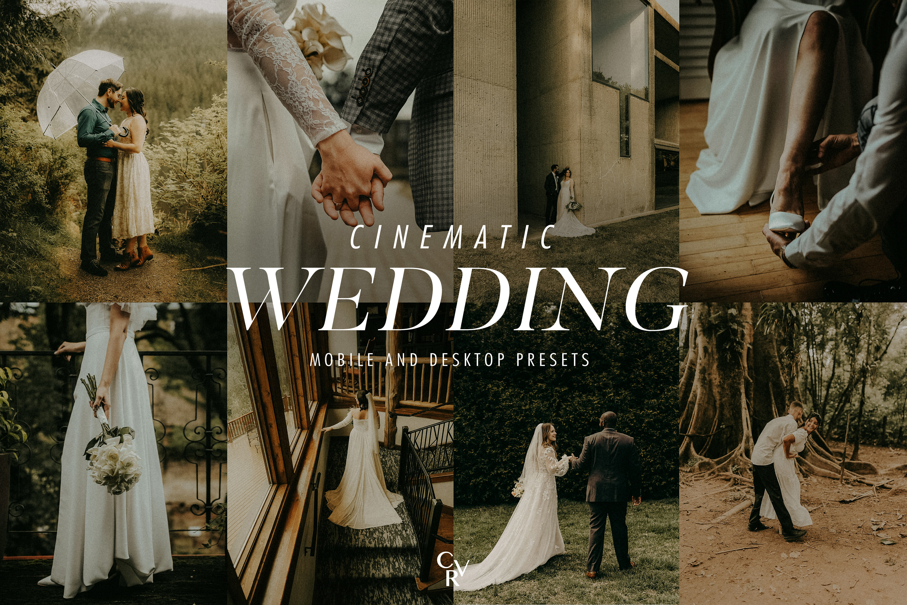 15 Cinematic Wedding Lightroom Presets