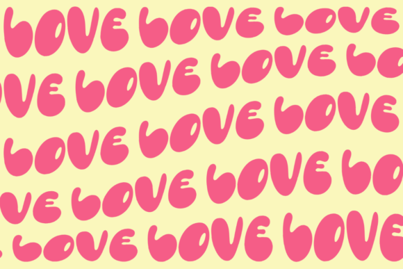 Bubble Unique Font - Preview 1