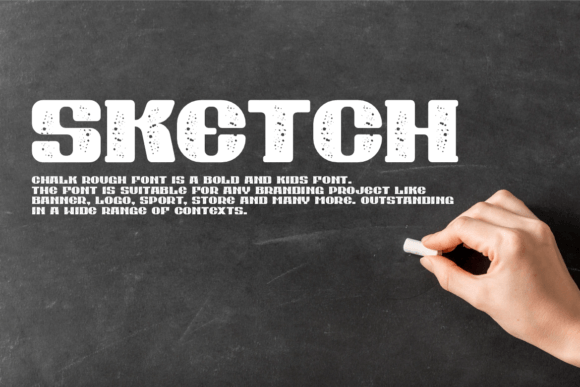 Chalk Rough Font - Preview 2
