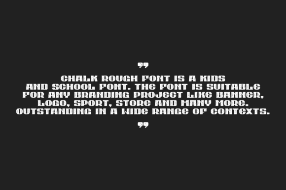 Chalk Rough Font - Preview 5