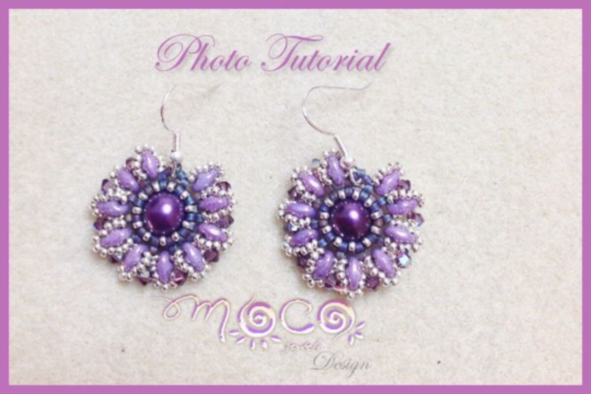 Violet Earrings