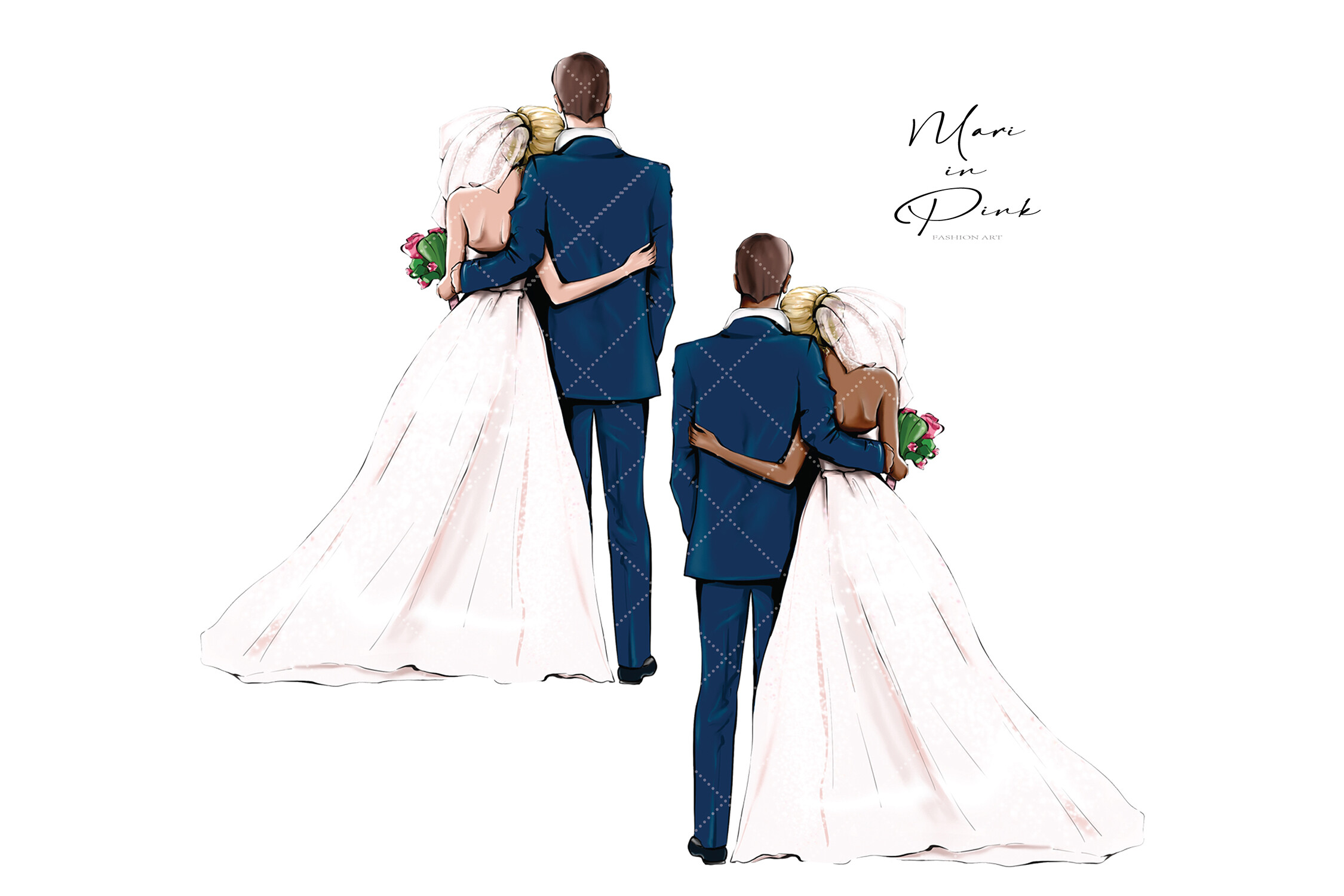 Wedding Planner Stickers Wedding Clipart - photo 2