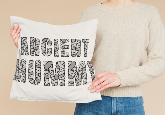 Ancient Mummy Font - Preview 3