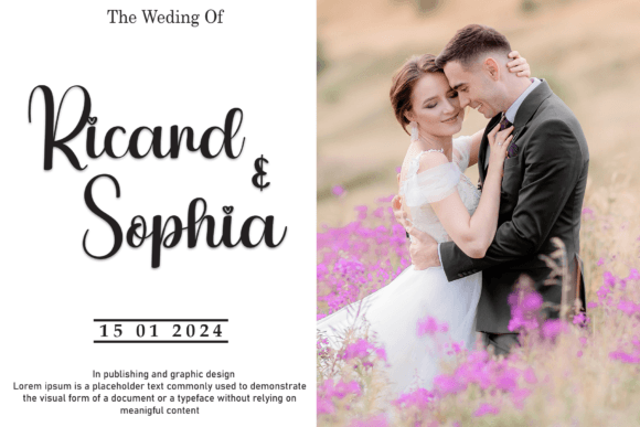 Barbie Wedding Font - Preview 1
