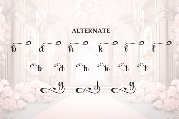 Barbie Wedding Font - Preview 6