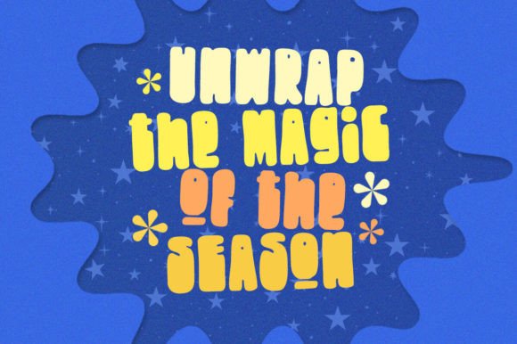 Chuckle Splash Font - Preview 3