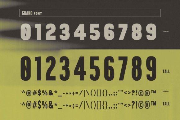 Grako Font - Preview 3