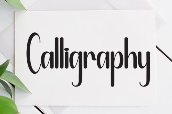 Handmade Minimalist Font - Preview 1