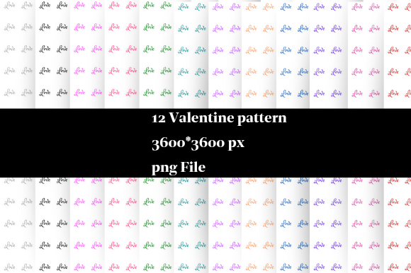 Heart Valentines Digital Paper Graphic by sara.design18 · Creative Fabrica
