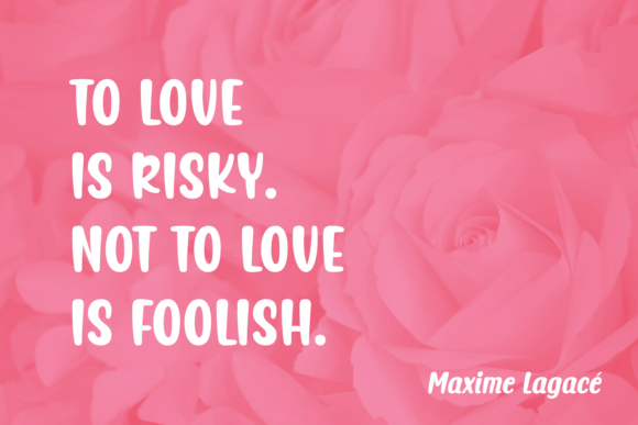 Pinky Roses Font PNG with transparent background - Preview 4
