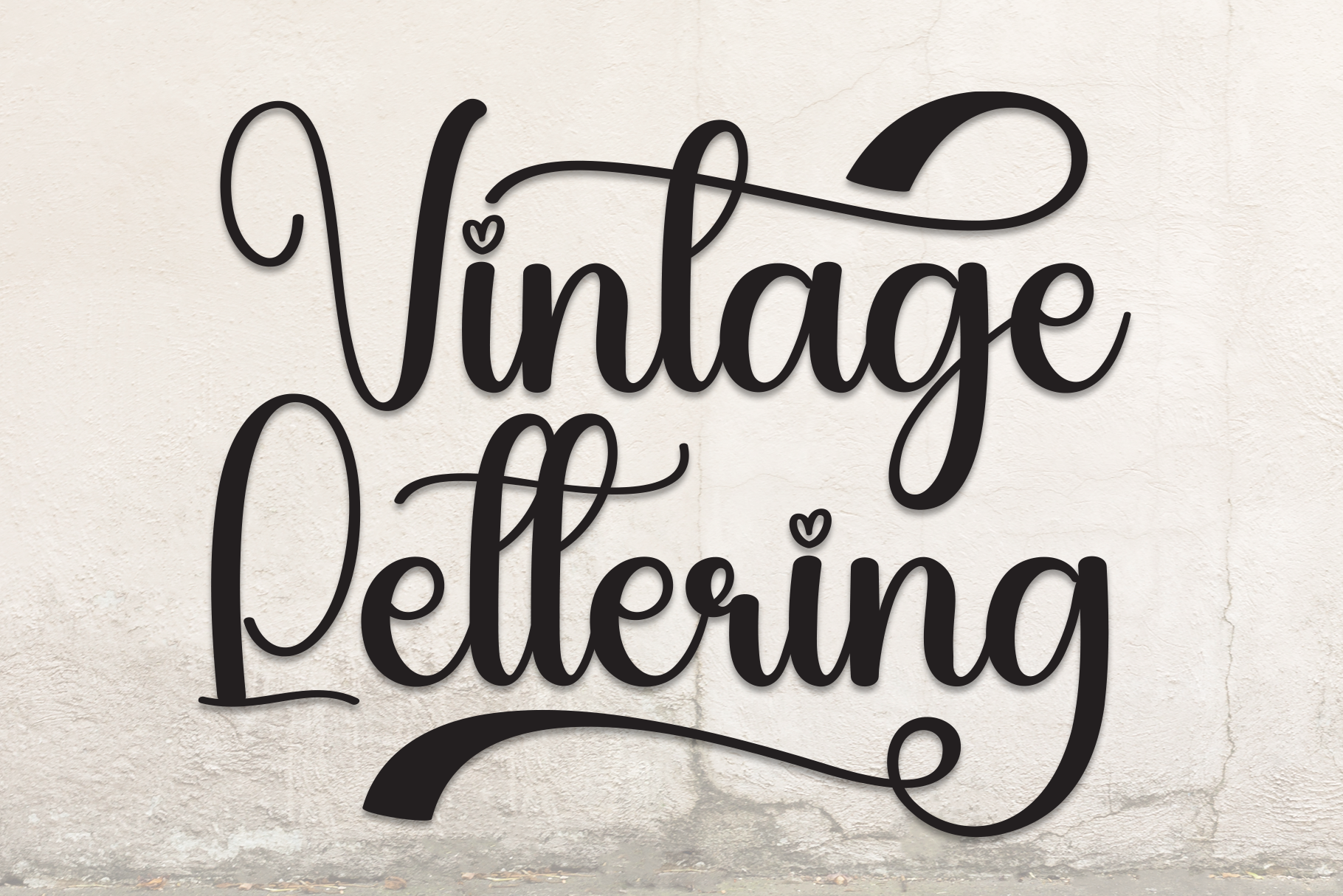 Vintage Lettering Font by Roronoa zoro.S.P.D · Creative Fabrica