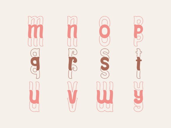 Awesome Wavy Stacked Font - Preview 2