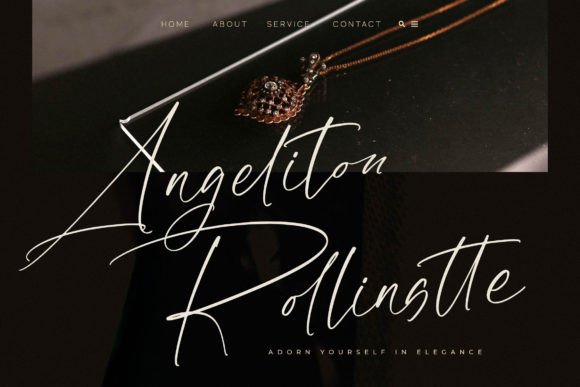Boulevard Goleriales Font PNG with transparent background - Preview 5