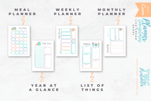 Canva Planner Templates | 10 Pages ICE Graphic by TWCprintables ...