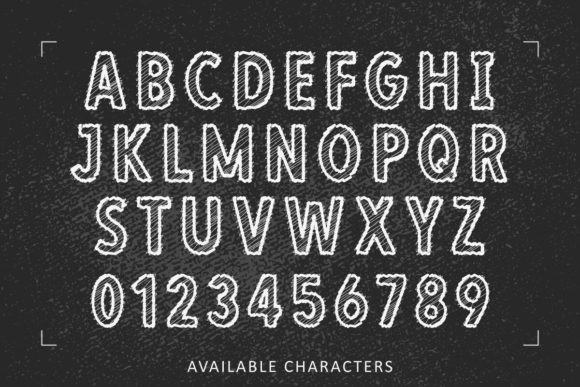 Chalk Freehand Font - Preview 2