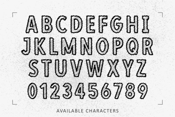Chalk Freehand Font - Preview 3