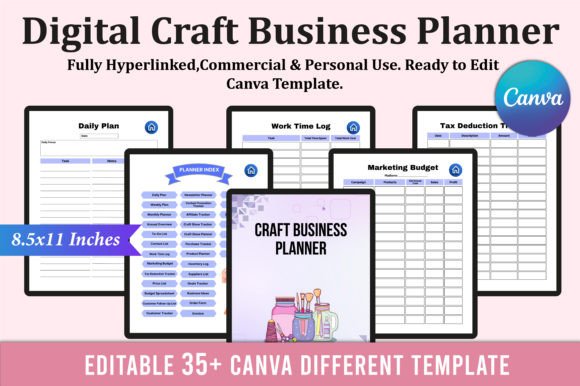 Digital Craft Business Planner for Ipad