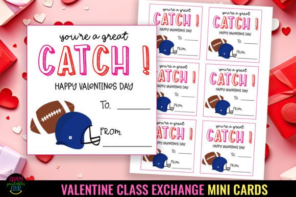 Printable Valentines Class Exchange Card