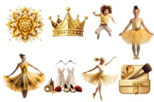 Soft Ballet Girl Clipart Graphic by lazy cute cat · Creative Fabrica