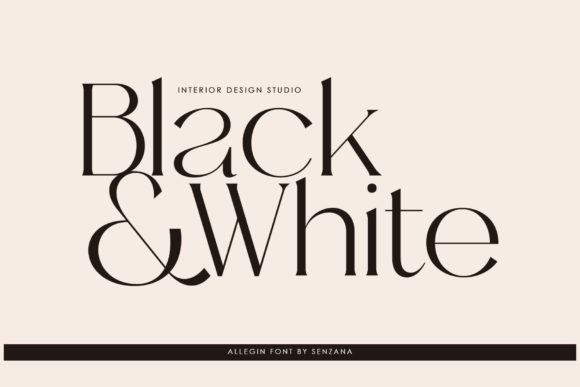 Allegin Font - Preview 1