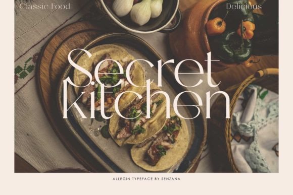 Allegin Font - Preview 4