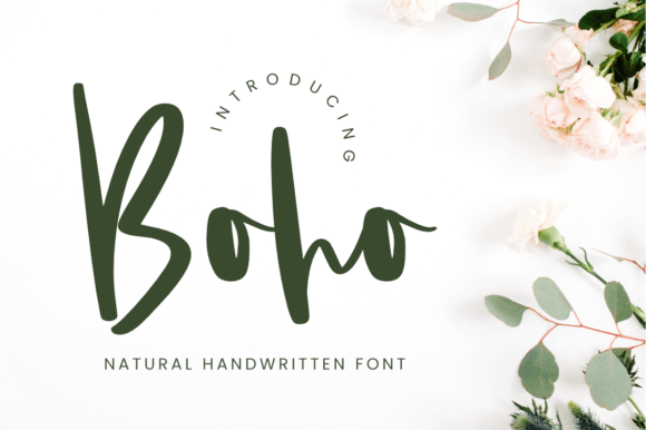Boho Script & Handwritten Font By BaeMary