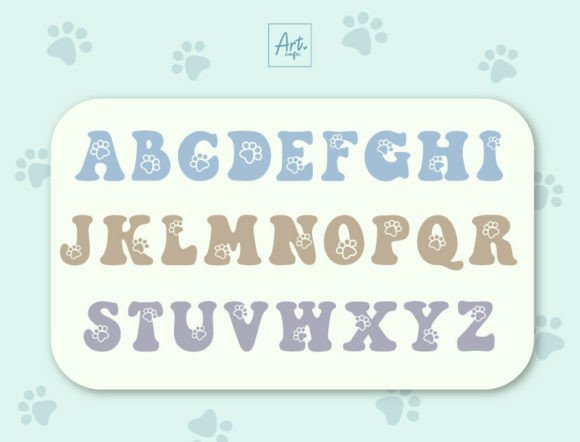 Groovy Dog Font - Preview 1