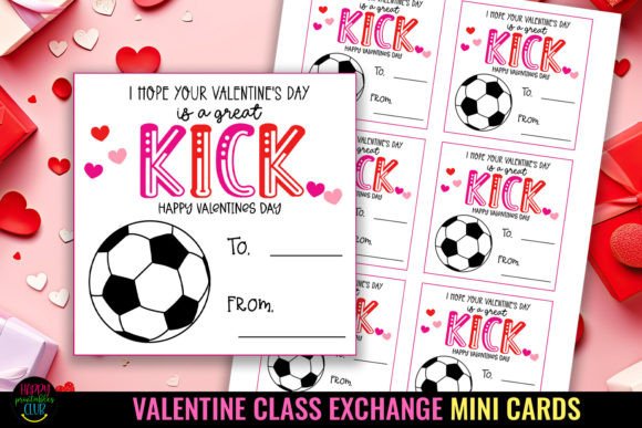 Printable Valentines Class Exchange Card