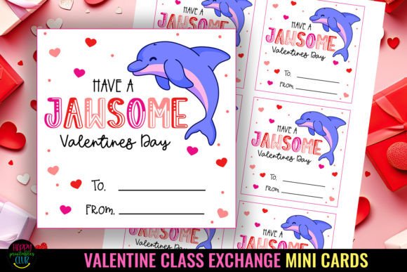 Printable Valentines Class Exchange Card