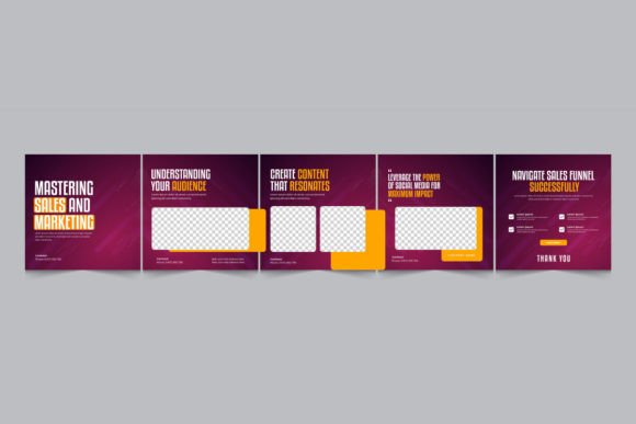 Sales Marketing Instagram Carousel Graphics